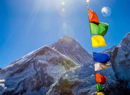 Vista aérea del Everest