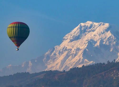 Hot Air Balloon in Pokhara